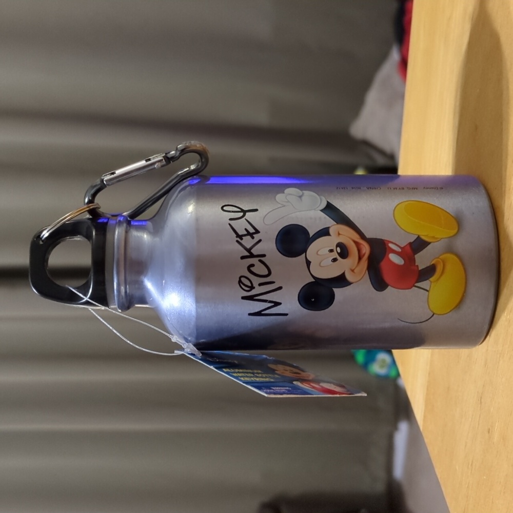 Mickey Mouse Aluminum Bottle Keyring - Picture 2 of 5